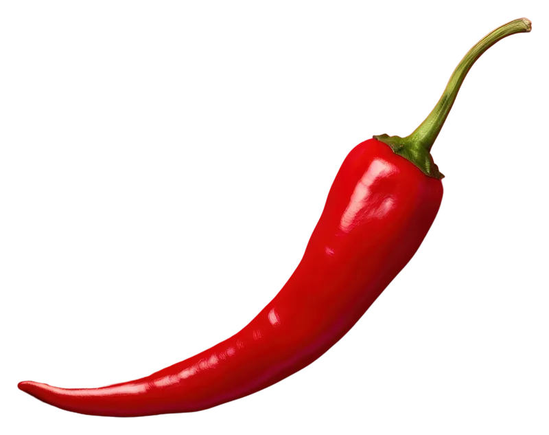Fresh red hot pepper